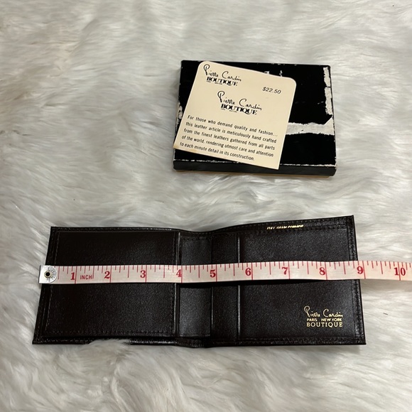 Pierre Cardin brown men's wallet and original box NWT - Picture 9 of 12